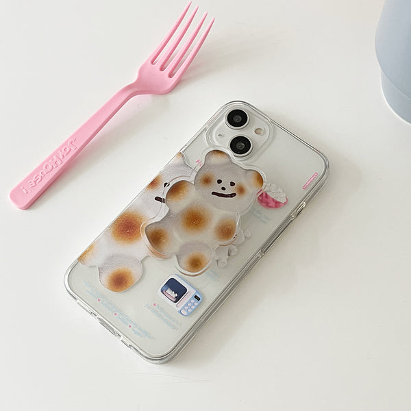 [THENINEMALL] Recipe Gummy Mallow Clear Phone Case (3 types)