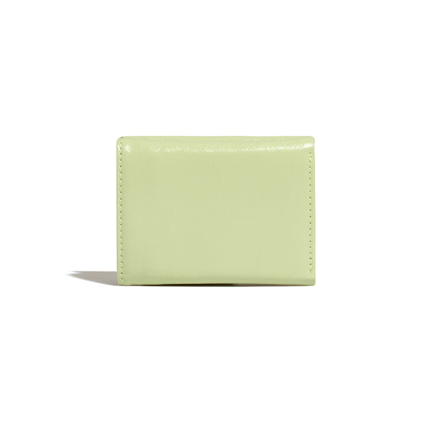 [Fennec] CRINKLE HALFMOON MINI WALLET - SAGE MINT