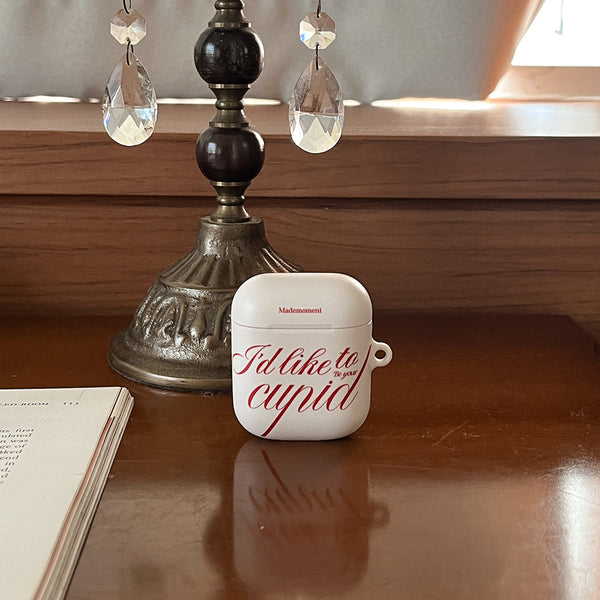 [Mademoment] Your Cupid Lettering Design AirPods Case