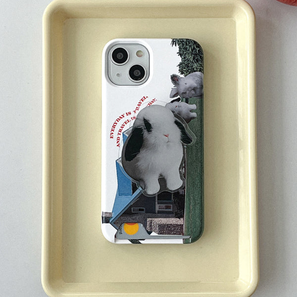 [Mademoment] House Rabbit Design Phone Case