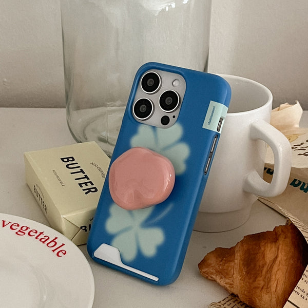 [Mademoment] Lucky Clover Design Phone Case