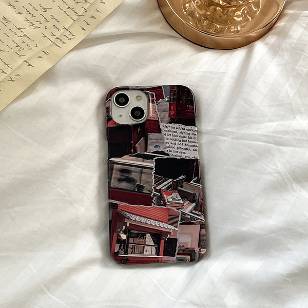 [Mademoment] Collage Vintage Store Design Phone Case