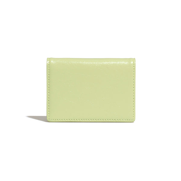 [Fennec] CRINKLE HALFMOON ACCORDION POCKET - SAGE MINT