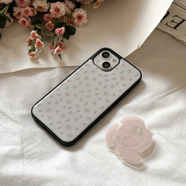 [Mademoment] Merry Rose Vintage Design Bumper Phone Case