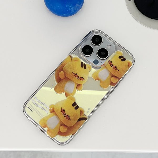 [THENINEMALL] Pattern Fabulous Chipmunk Mirror Phone Case