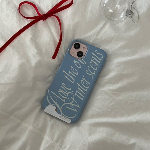 [Mademoment] Love The Scents Lettering Design Phone Case