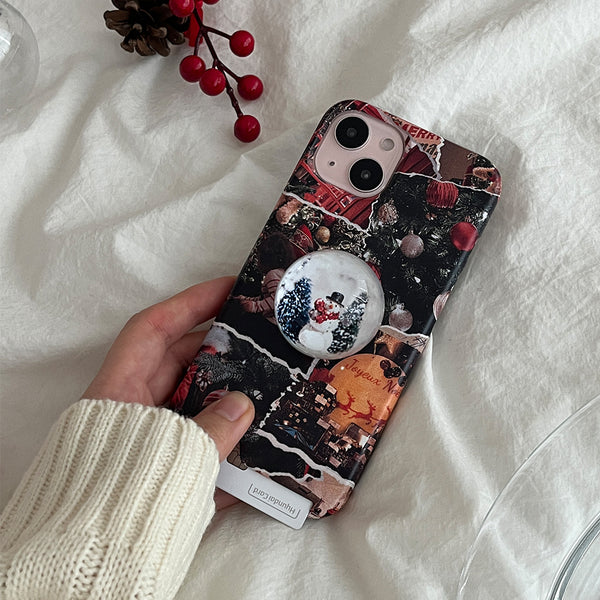 [Mademoment] Collage Shiny Holiday Design Phone Case