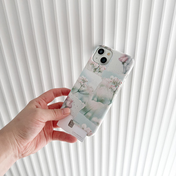 [Mademoment] Dreamy Floral Collage Design Phone Case