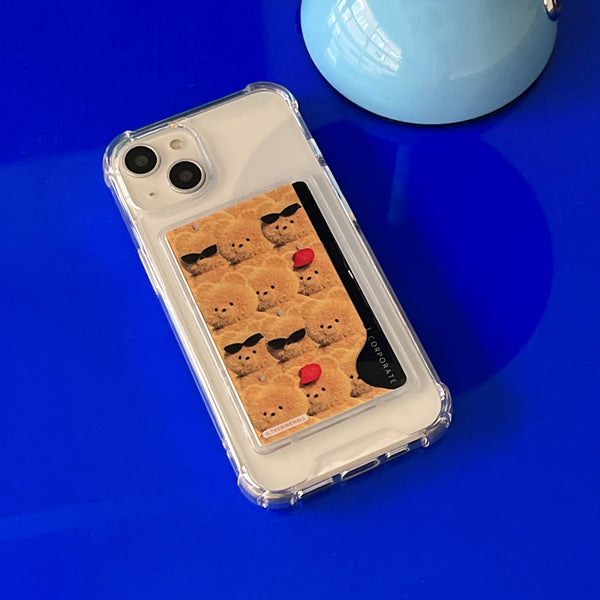 [THENINEMALL] Nice Gummy Pattern Clear Phone Case (1 type)