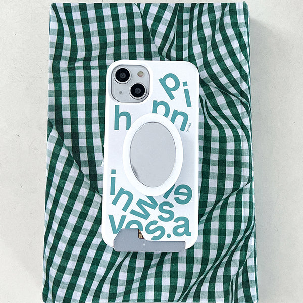 [Mademoment] Wave of Happiness Lettering Design Phone Case