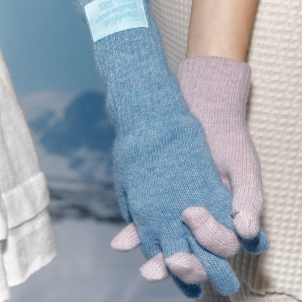 [Rockfish Weatherwear] FLUFFY LONG GLOVES (9 Colours)