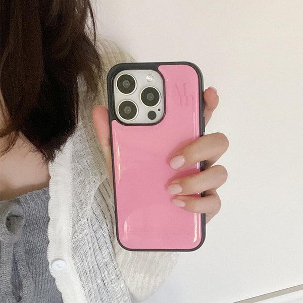 [Mademoment] Blossom Plain Design Bumper Phone Case