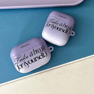 [Mademoment] Take A Break Design AirPods Case