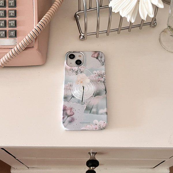 [Mademoment] Dreamy Floral Collage Design Phone Case