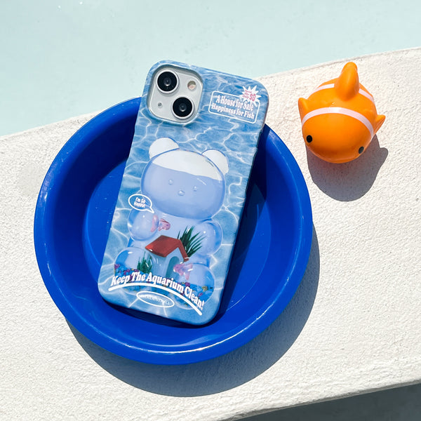 [THENINEMALL] Gummy Fish House Hard Phone Case (2 types)