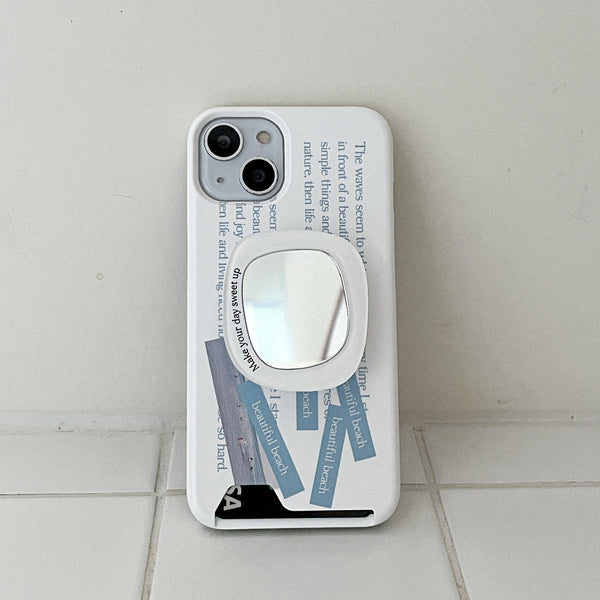 [Mademoment] Whisper Wave Design Phone Case