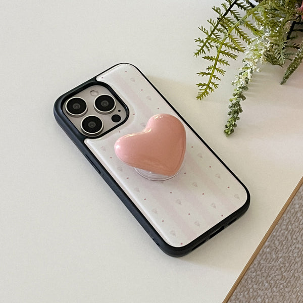 [Mademoment] Mini Tulip Pattern Design Bumper Phone Case