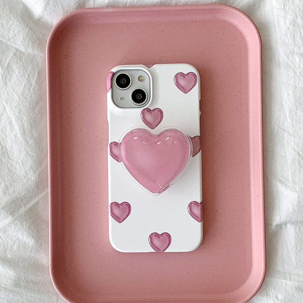 [Mademoment] Pure Love Pattern Design Phone Case