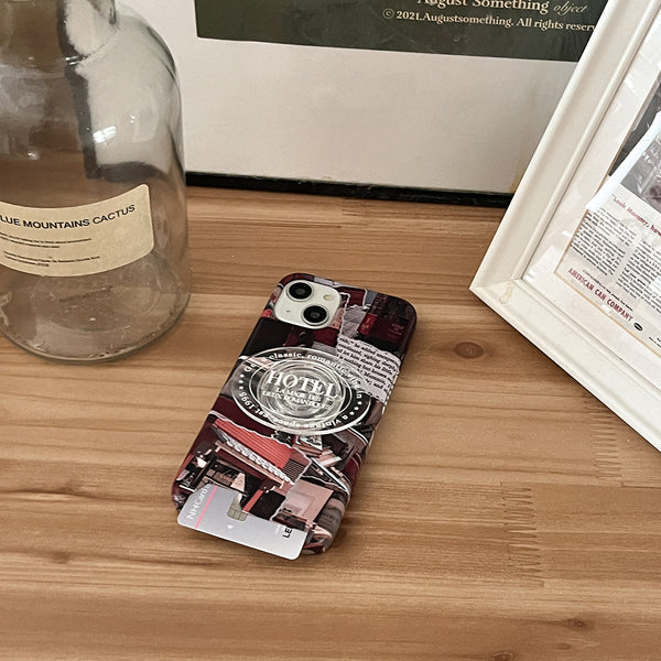 [Mademoment] Collage Vintage Store Design Phone Case