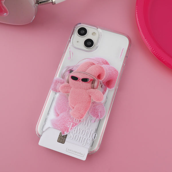 [THENINEMALL] Windy Favorite Songs Clear Phone Case (3 types)