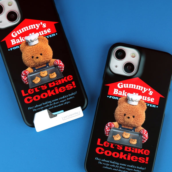 [THENINEMALL] Cookie Gummy Hard Phone Case (2 types)