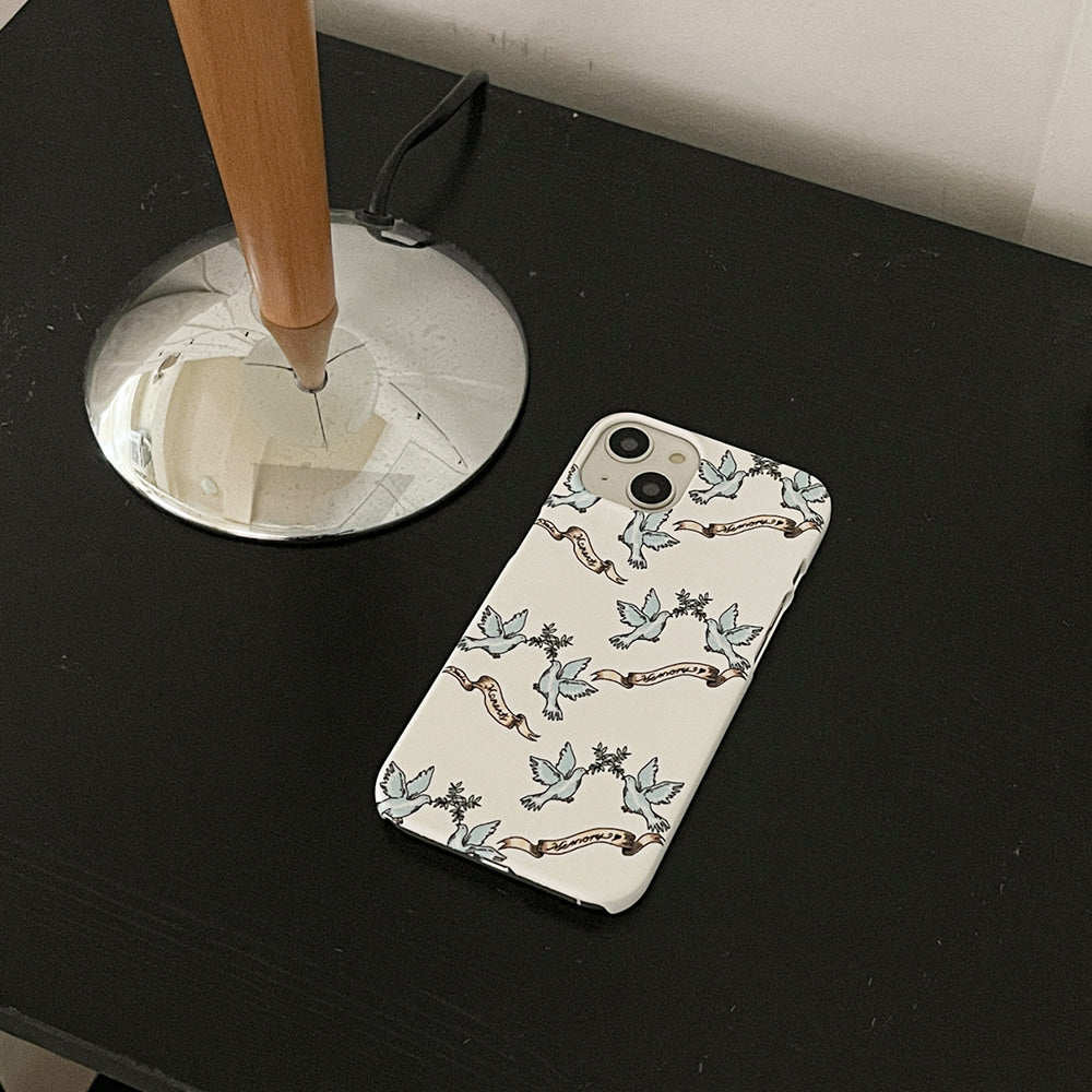 [Mademoment] Peaceful Memory Pattern Design Phone Case