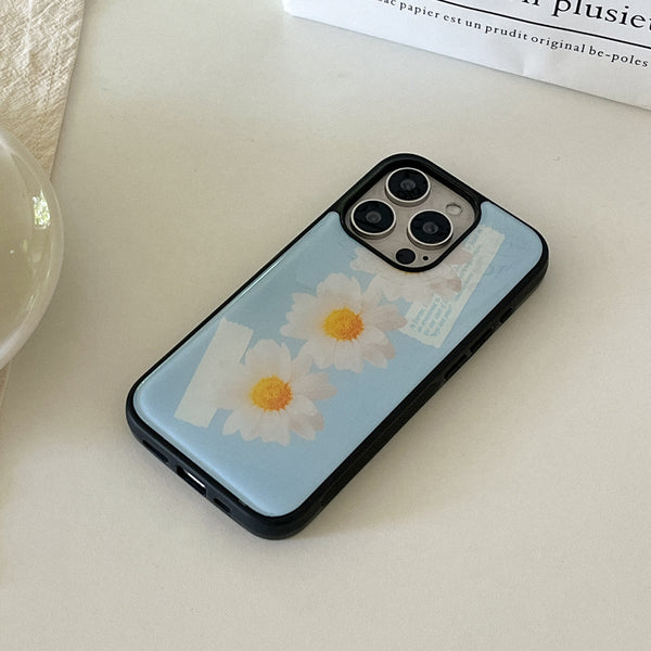 [Mademoment] Pure Daisy Design Bumper Phone Case