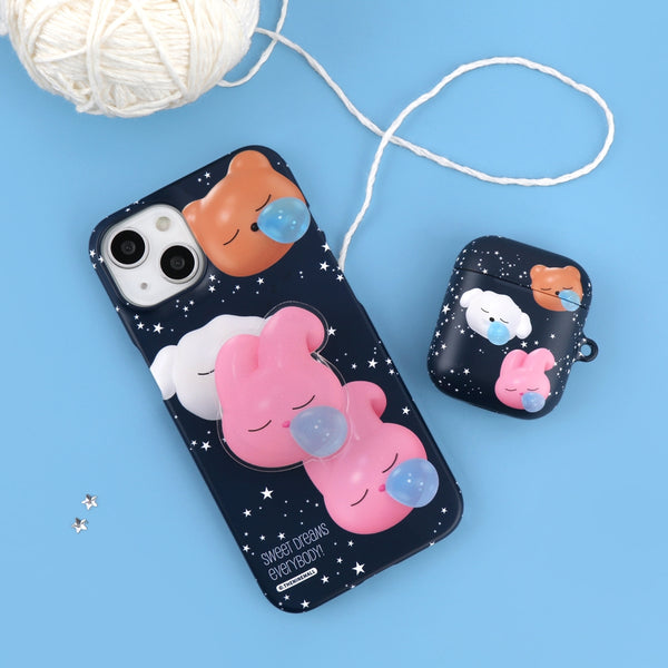 [THENINEMALL] Pattern Sweet Dreams Hard Phone Case (2 types)