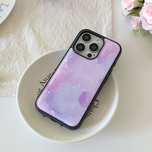 [Mademoment] Dreamy Pond Splash Design Bumper Phone Case