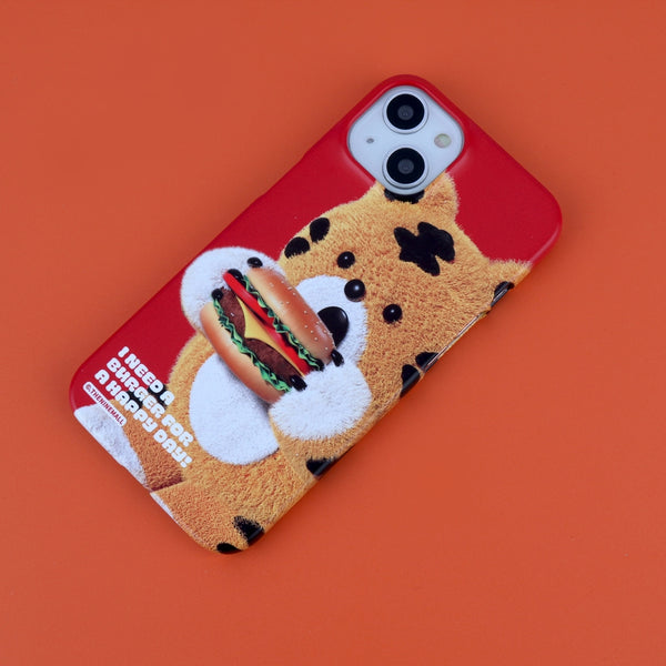 [THENINEMALL] Favorite Hamburger Hard Phone Case (2 types)