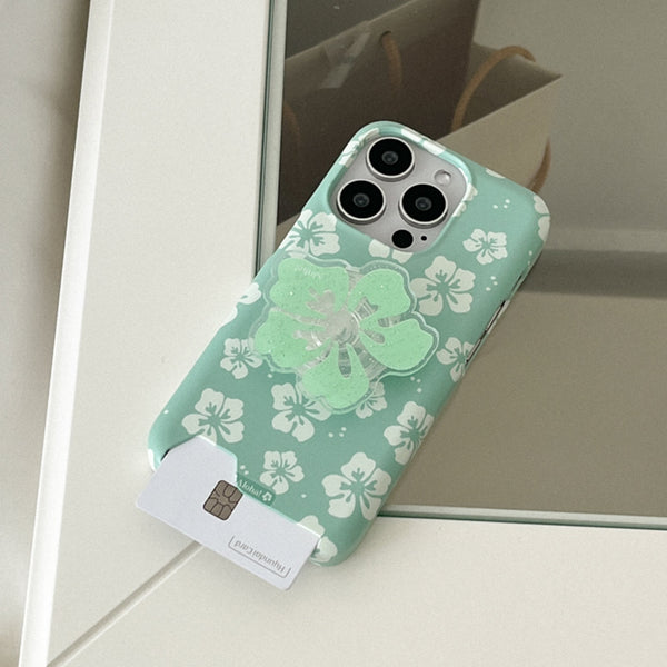 [Mademoment] Aloha Flower Design Phone Case