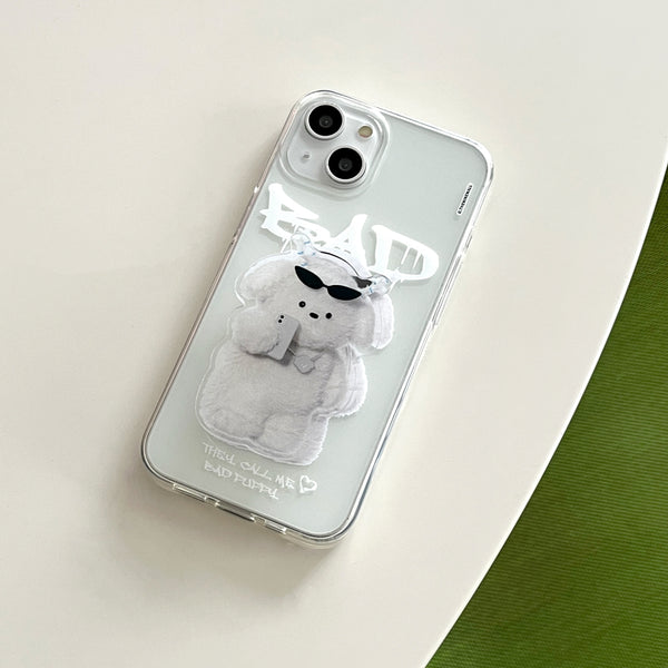 [THENINEMALL] Bad Puppy Outfits Clear Phone Case (3 types)