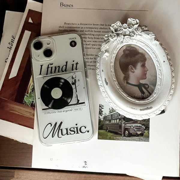 [Mademoment] Attractive Music Design Clear Phone Case (3 Types)