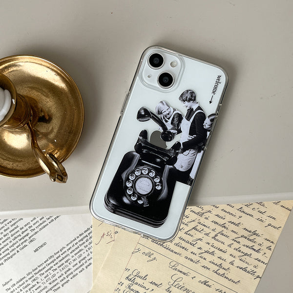 [Mademoment] Finest Hotel Design Clear Phone Case (3 Types)