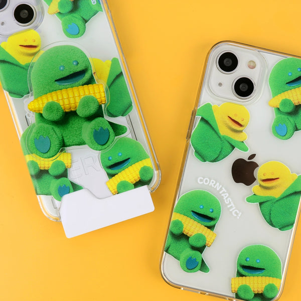 [THENINEMALL] Corntastic Raptor Clear Phone Case (3 types)