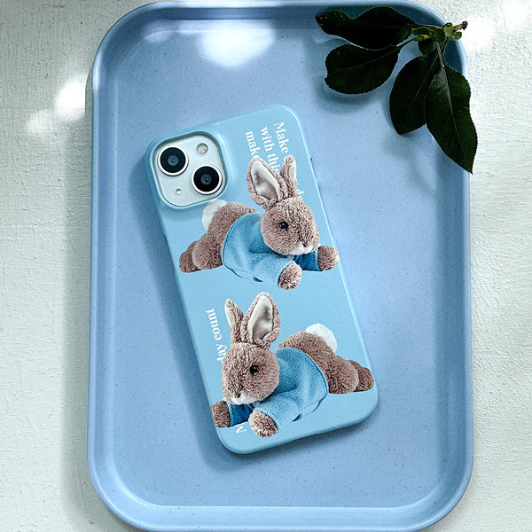 [Mademoment] Make Happy Bunny Design Phone Case