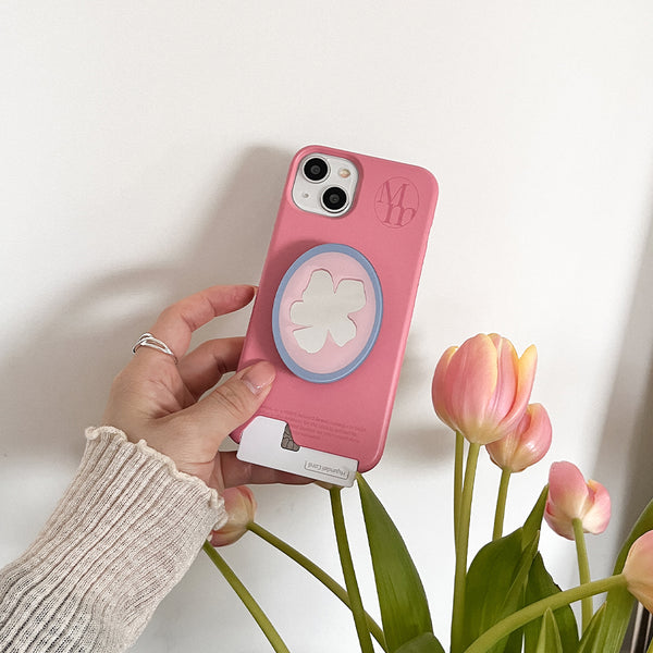 [Mademoment] Blossom Plain Design Phone Case