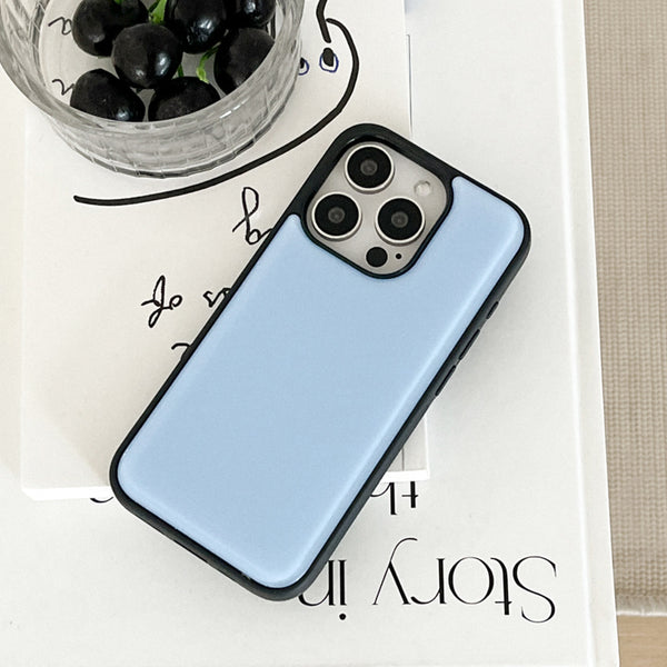 [Mademoment] Pastel Pain Design Bumper Phone Case