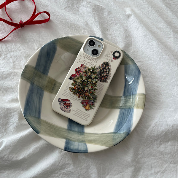 [Mademoment] Vintage Seasons Greetings Design Phone Case