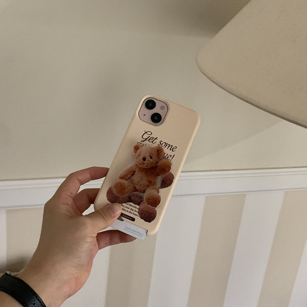 [Mademoment] Sweet Some Teddy Design Phone Case