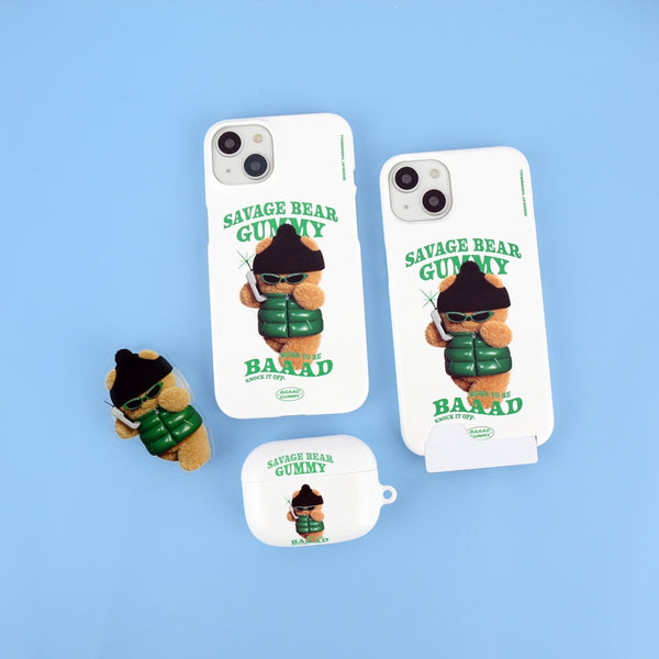 [THENINEMALL] Puffer Bad Gummy Hard Phone Case (2 types)