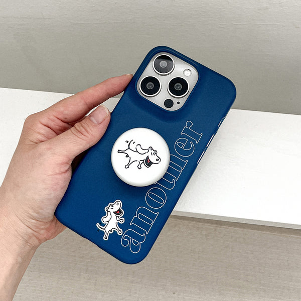 [Mademoment] Another Dog Line Design Phone Case