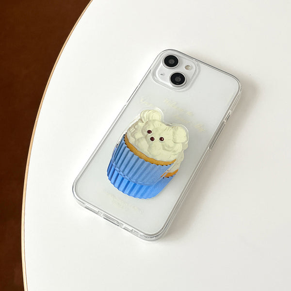 [THENINEMALL] Gummy Donut Shop Clear Phone Case (3 types)