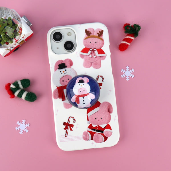 [THENINEMALL] Pattern Happy Holiday Windy Hard Phone Case (2 types)