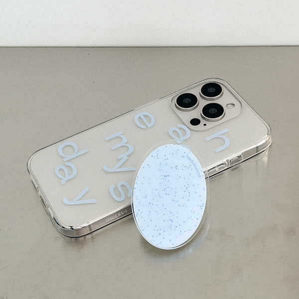 [Mademoment] Each Of Day Design Clear Phone Case (3 Types)