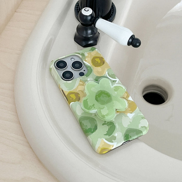 [Mademoment] Flower Watercolor Design Phone Case