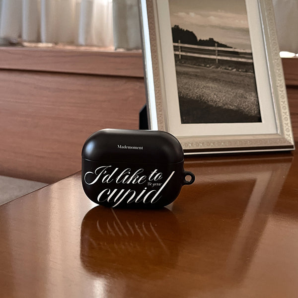 [Mademoment] Your Cupid Lettering Design AirPods Case