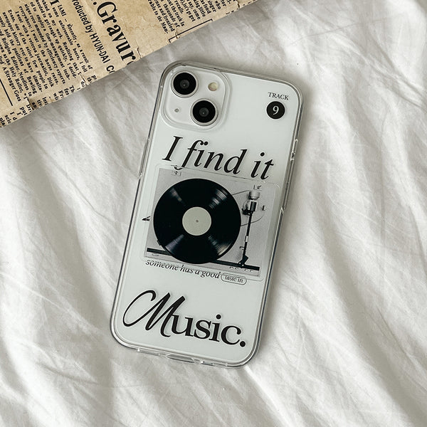 [Mademoment] Attractive Music Design Clear Phone Case (3 Types)