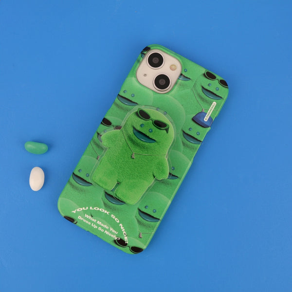 [THENINEMALL] Nice Raptor Pattern Hard Phone Case (2 types)