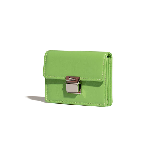 [Fennec] PUSH ACCORDION POCKET - YELLOW GREEN